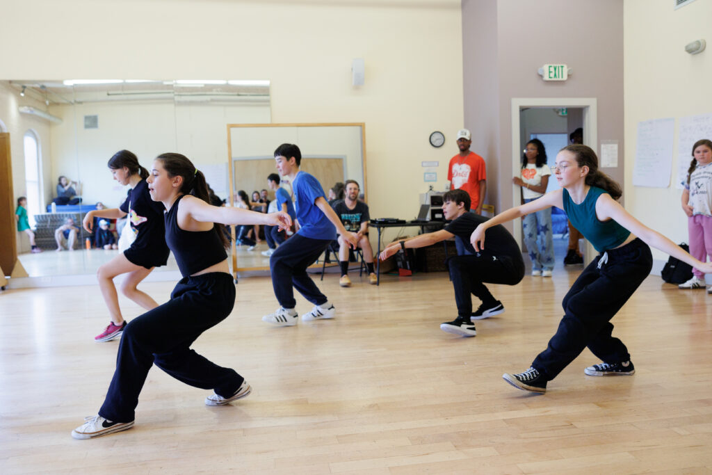 Hip Hop and Street Style Intensive students performing for their families at the in studio showing